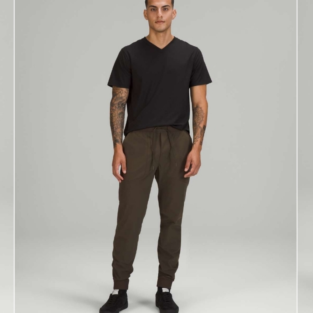 lululemon athletica ABC Jogger Warpstreme Brown Size XL